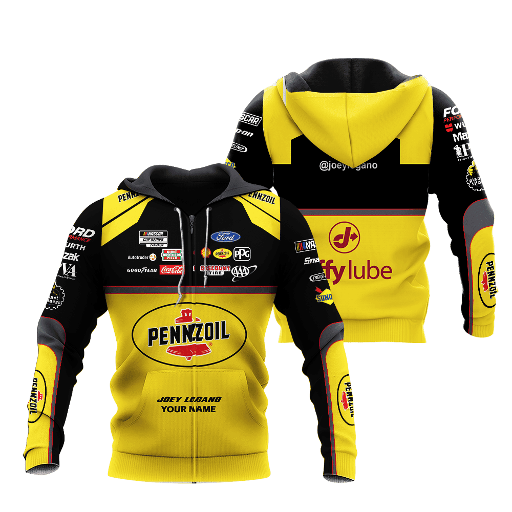 Joey Logano , Premium Car Racing 3D Printed Apparels
