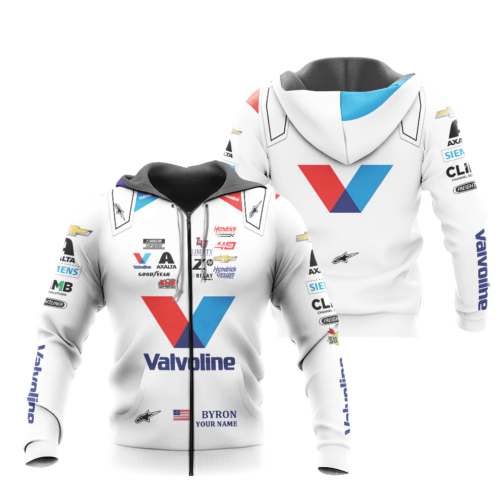 William Byron , Premium Car Racing 3D Printed Apparels