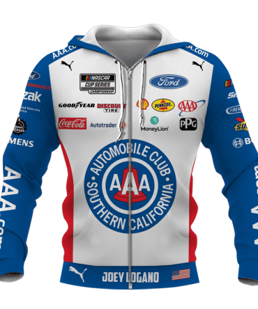 Joey Logano , Premium Car Racing 3D Printed Apparels