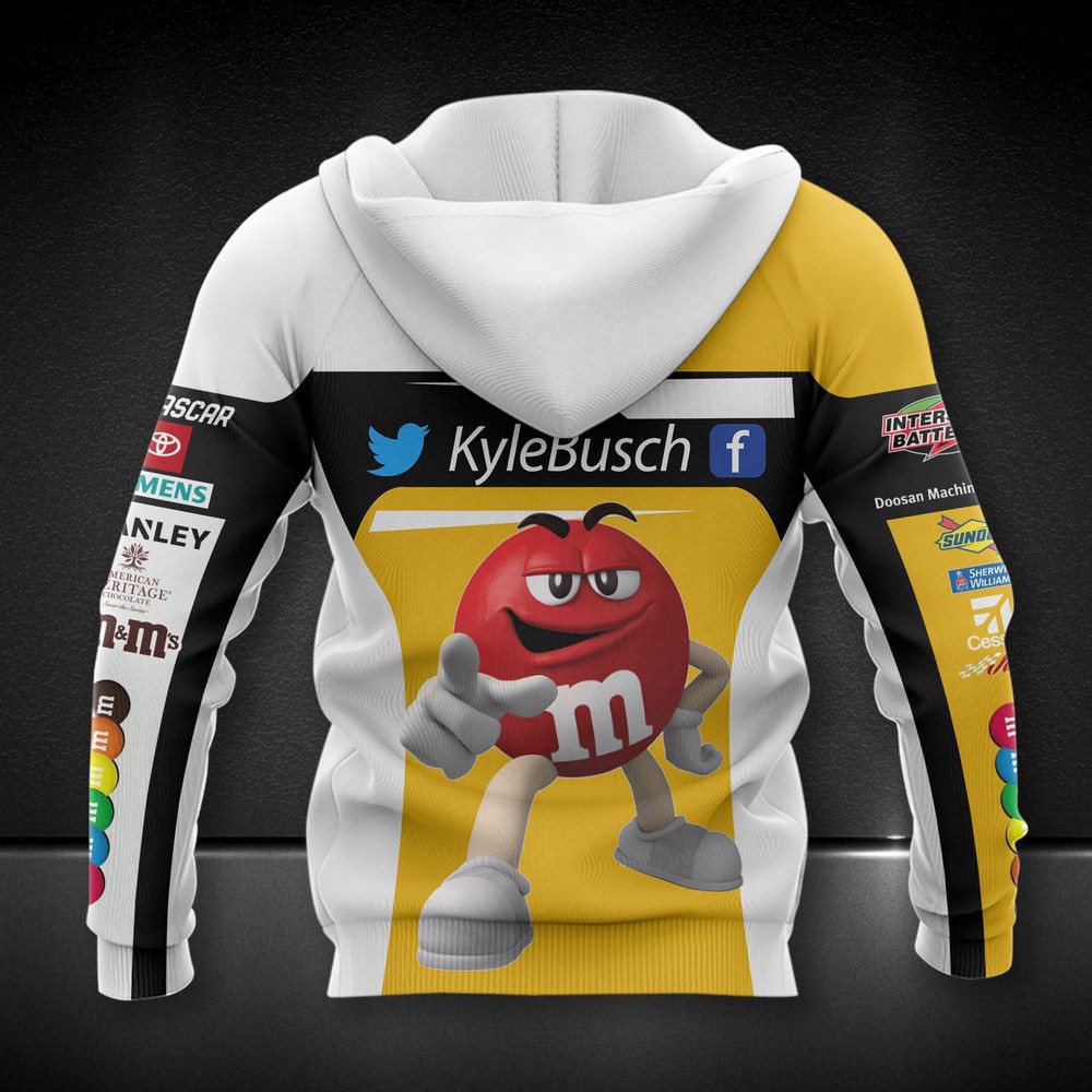 Kyle Busch , Premium Car Racing 3D Printed Apparels