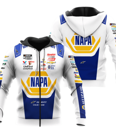 Chase Elliott #9 Napa , Premium Car Racing 3D Printed Apparels