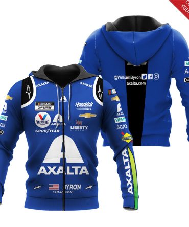 William Byron , Premium Car Racing 3D Printed Apparels