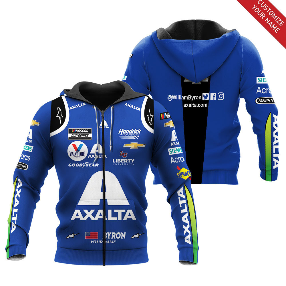 William Byron , Premium Car Racing 3D Printed Apparels
