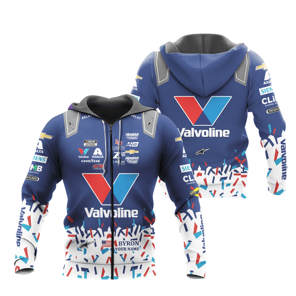 William Byron , Premium Car Racing 3D Printed Apparels