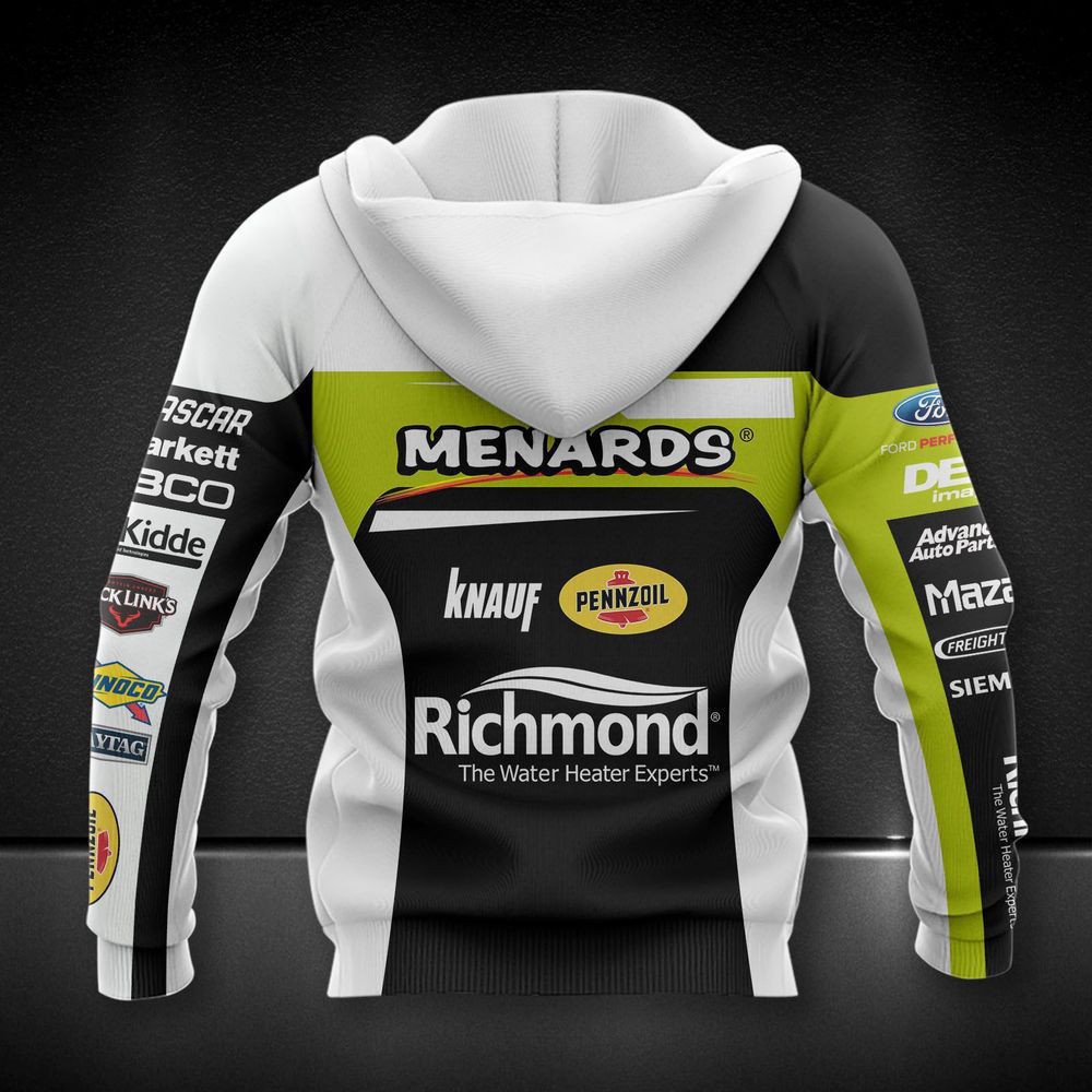 Ryan Blaney , Premium Car Racing 3D Printed Apparels