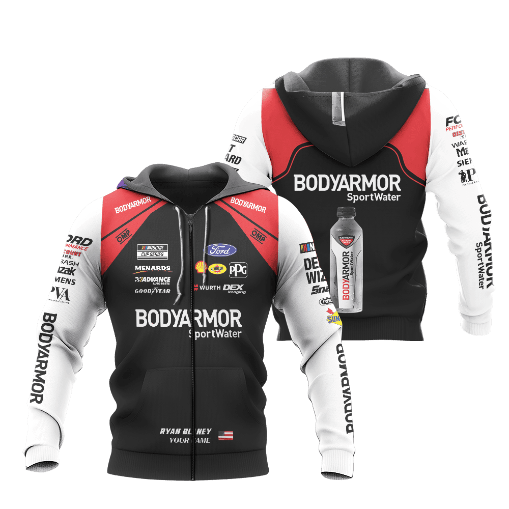 Ryan Blaney , Premium Car Racing 3D Printed Apparels