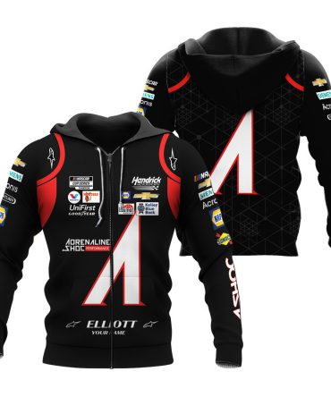 Chase Elliott , Premium Car Racing 3D Printed Apparels