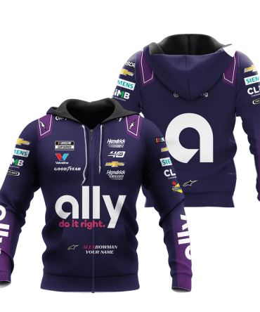Alex Bowman , Premium Car Racing 3D Printed Apparels