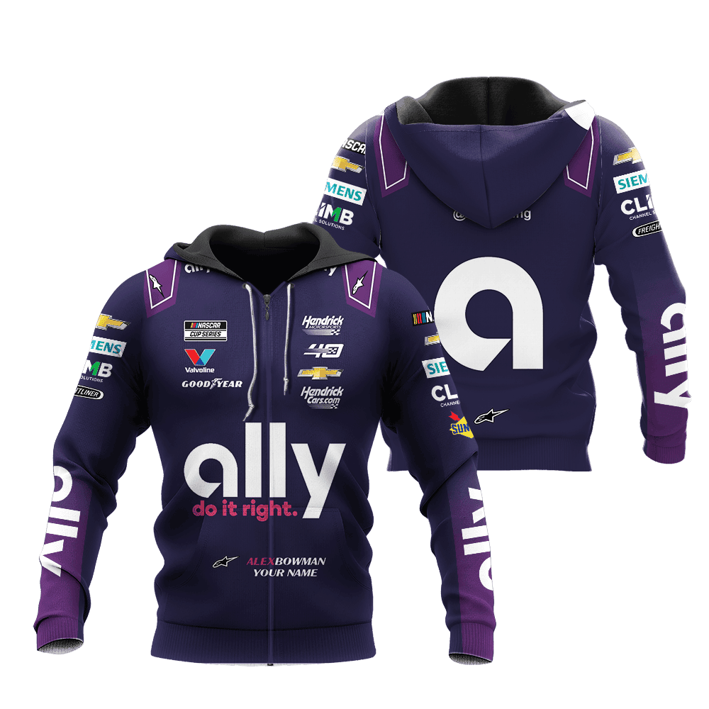 Alex Bowman , Premium Car Racing 3D Printed Apparels