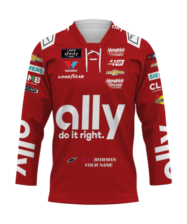 Alex Bowman , Premium Car Racing 3D Printed Apparels