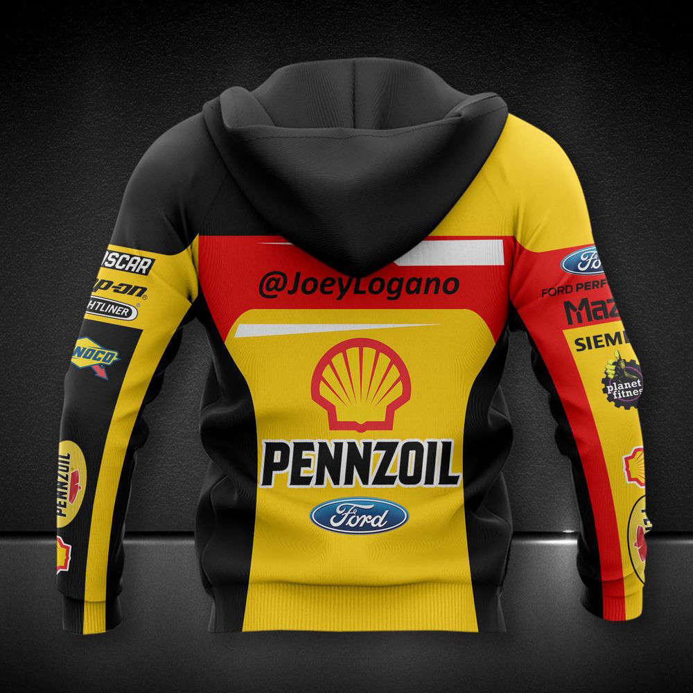 Joey Logano , Premium Car Racing 3D Printed Apparels