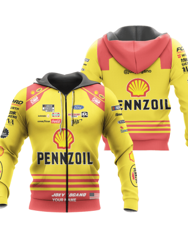 Joey Logano , Premium Car Racing 3D Printed Apparels
