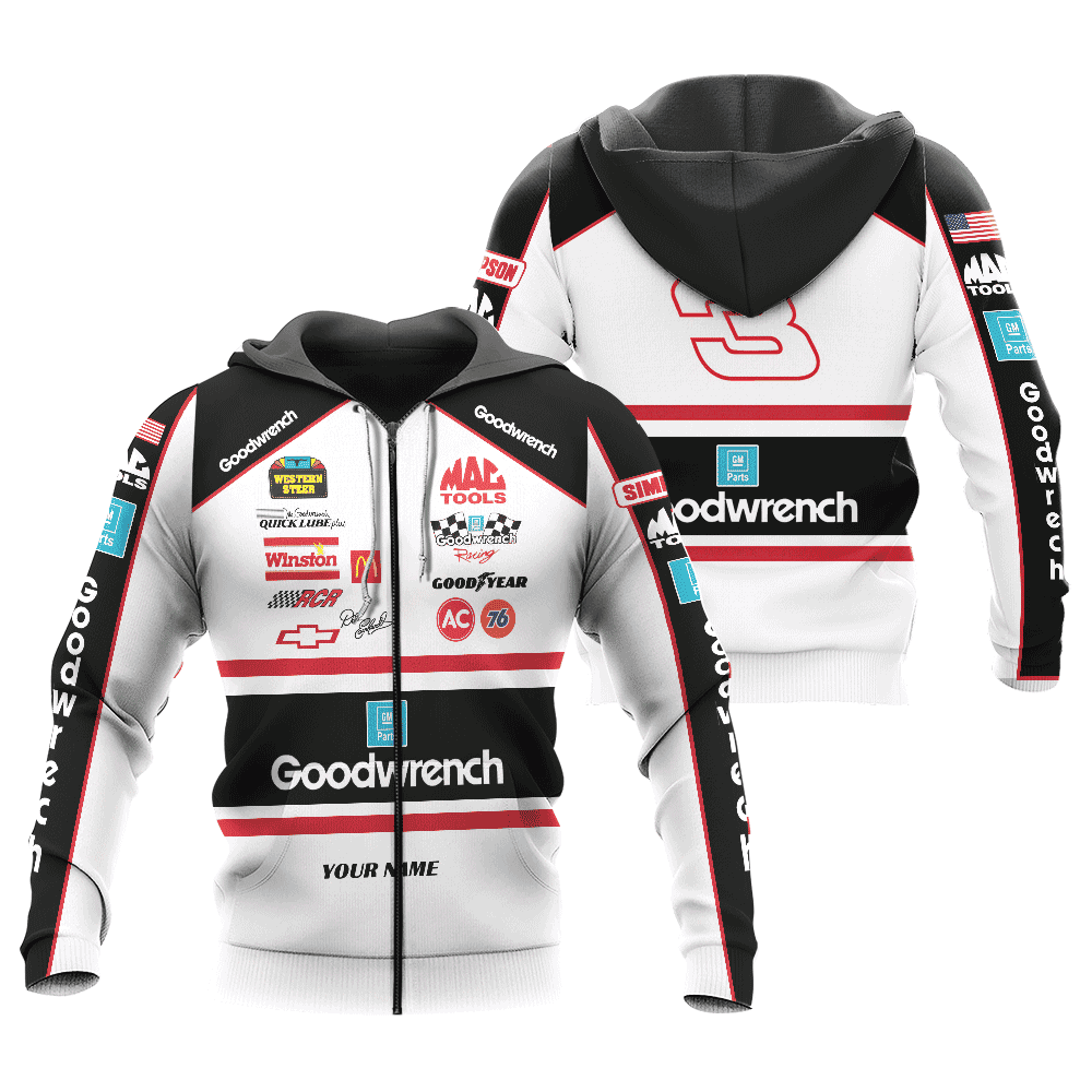 Dale Earnhardt , Premium Car Racing 3D Printed Apparels