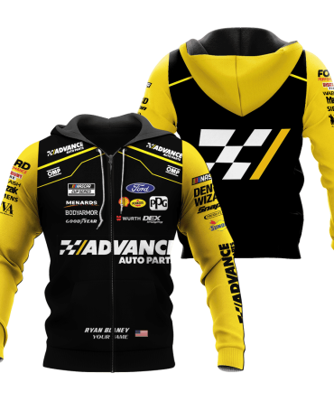 Ryan Blaney , Premium Car Racing 3D Printed Apparels