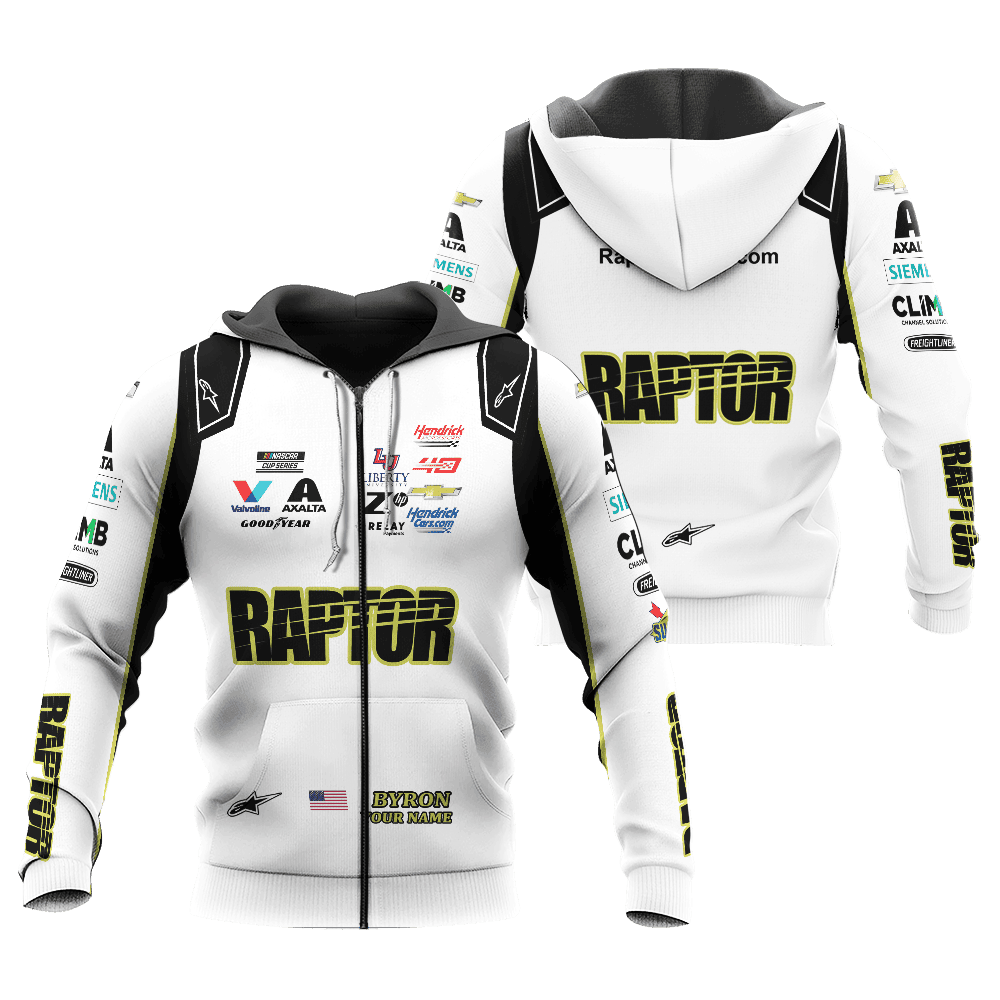 William Byron , Premium Car Racing 3D Printed Apparels
