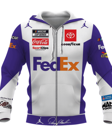 Denny Hamlin , Premium Car Racing 3D Printed Apparels
