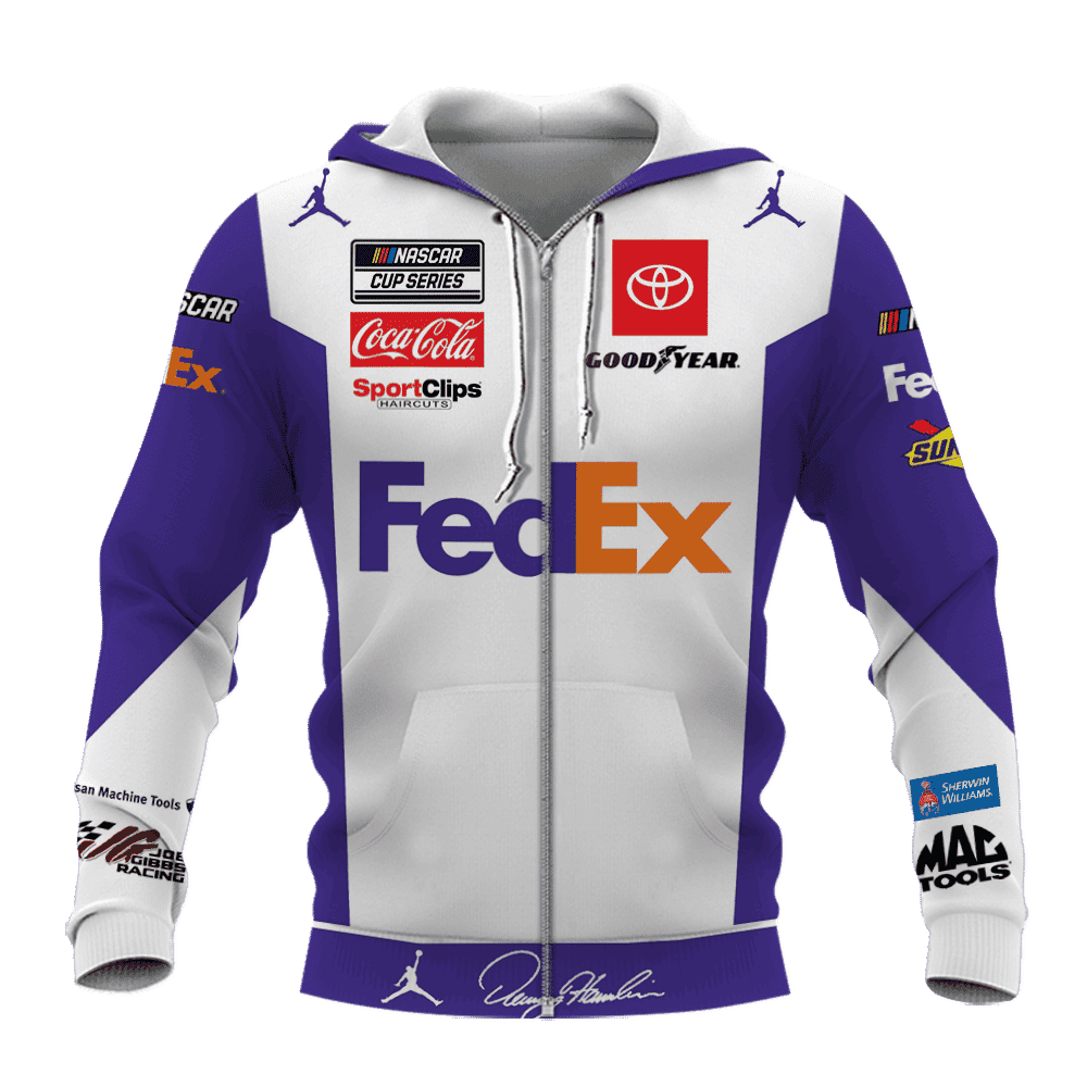 Denny Hamlin , Premium Car Racing 3D Printed Apparels