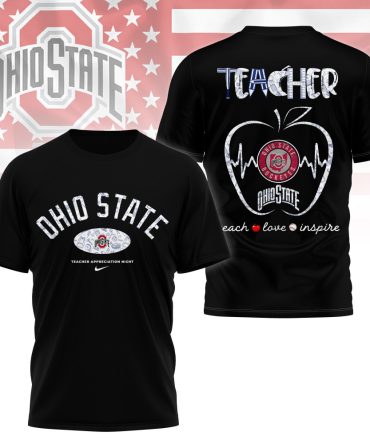 Ohio State Buckeyes , Premium Teacher Appreciation Day 3D Shirt Ny