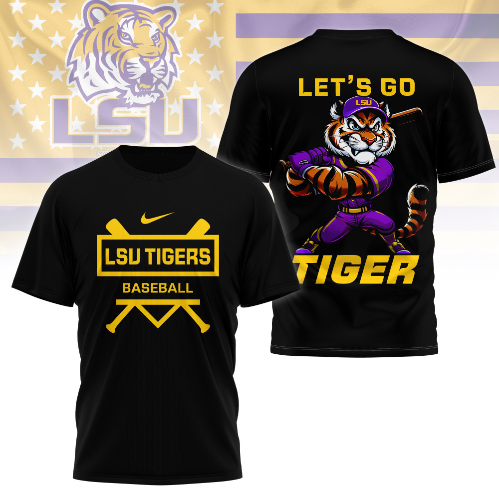 Lsu Tigers , Premium Baseball 3D Shirt Ny