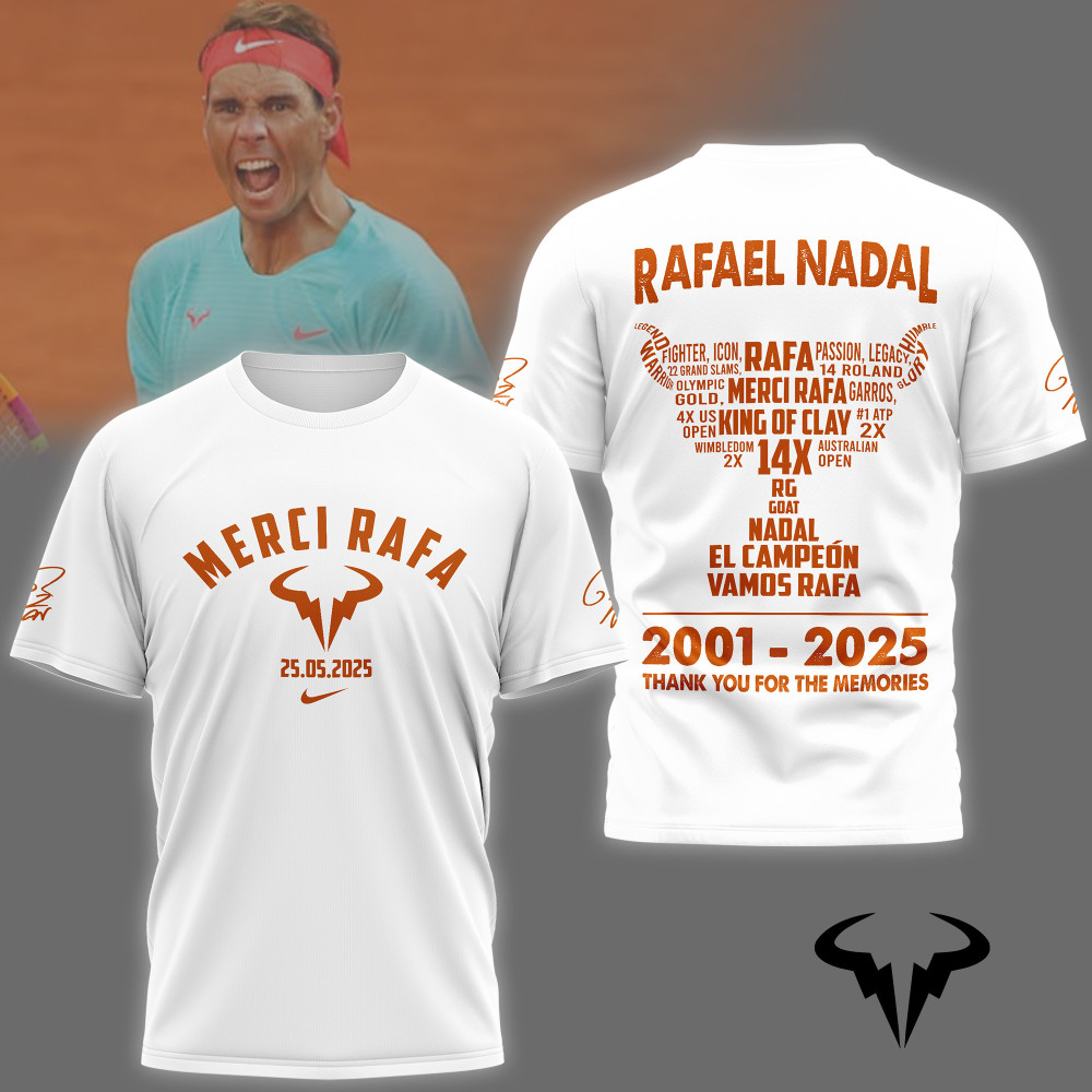 Rafael Nadal , Premium 3D Shirt Ny