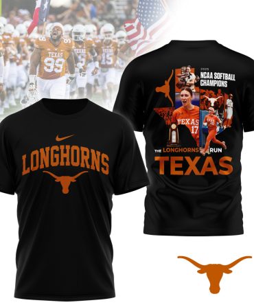 Texas Longhorns , Premium 2025 Ncaa Softball Champions 3D Shirt Ny