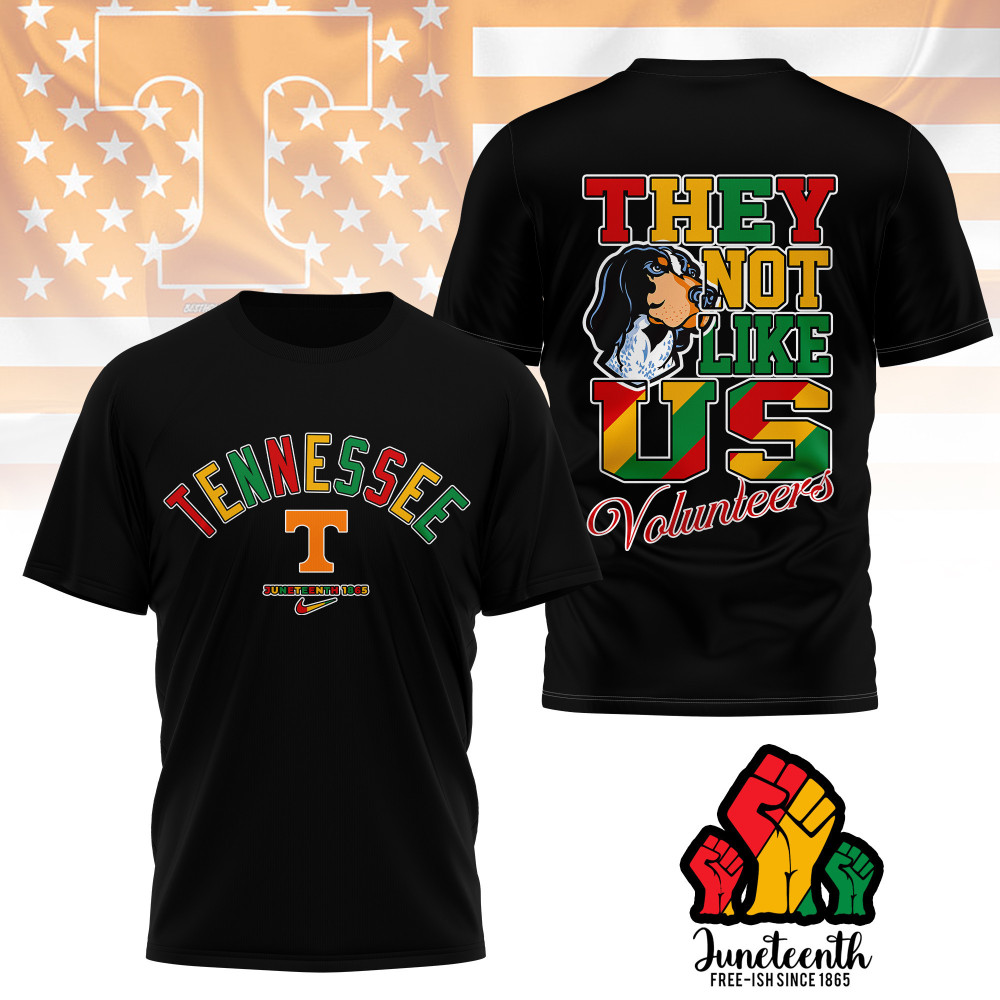 Tennessee Volunteers , Premium Juneteenth Freedom Day 3D Shirt Ny