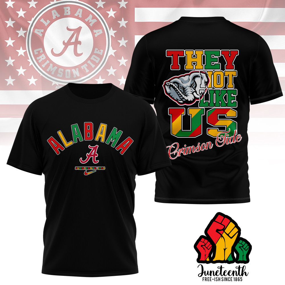 Alabama Crimson Tide , Premium Juneteenth Freedom Day 3D Shirt Ny