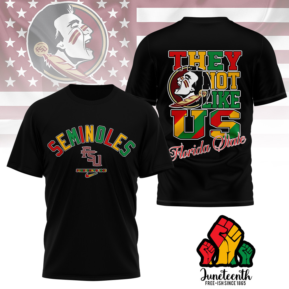 Florida State Seminoles , Premium Juneteenth Freedom Day 3D Shirt Ny