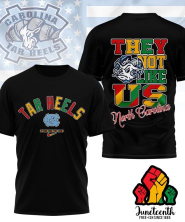 North Carolina Tar Heels , Premium Juneteenth Freedom Day 3D Shirt Ny