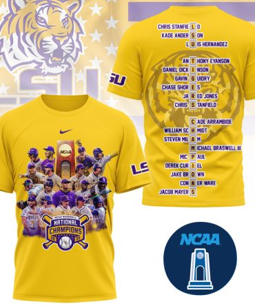 Lsu Tigers , Premium 2025 Baseball Champions 3D Shirt Ny
