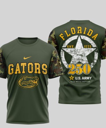 Florida Gators , Premium U.S.Army 3D Shirt Td