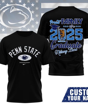 Penn State Nittany Lions , Premium Graduation Season 3D Shirt Ny