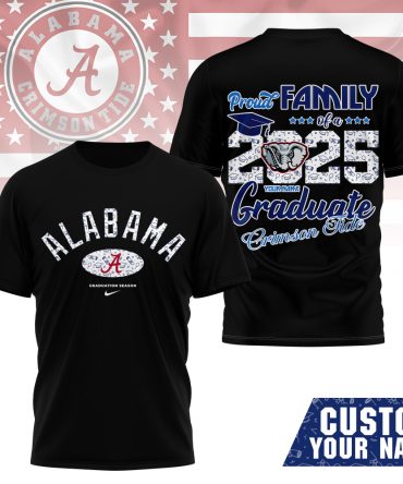 Alabama Crimson Tide , Premium Graduation Season 3D Shirt Ny