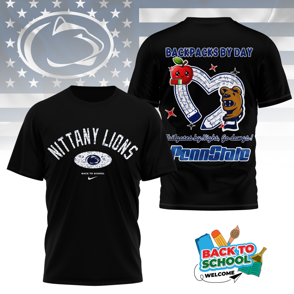 Penn State Nittany Lions , Premium Back To School 3D Shirt Ny