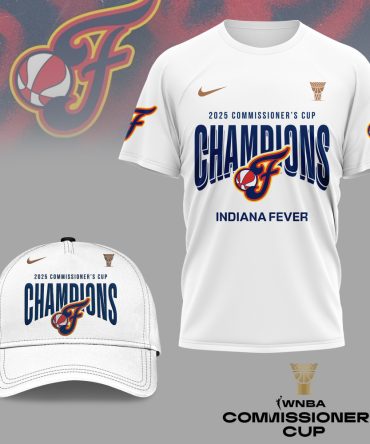 Indiana Fever , Premium 2025 Commissioner’S Cup Champions 3D Shirt