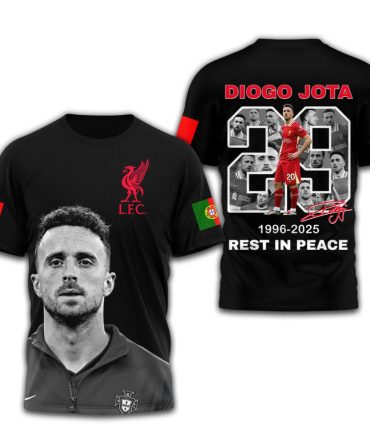 Diogo Jota , Premium Rest In Peace 3D Shirt Td