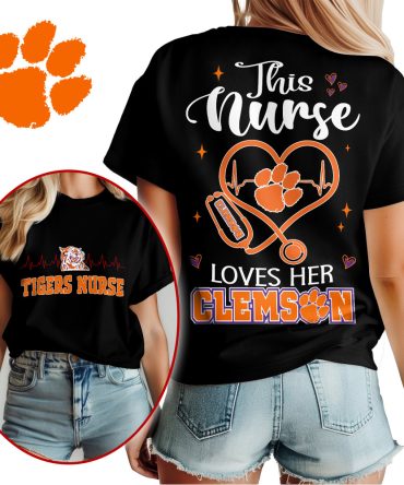 Clemson Tigers , Premium Nurse Appreciation Month Unisex Shirt Ny