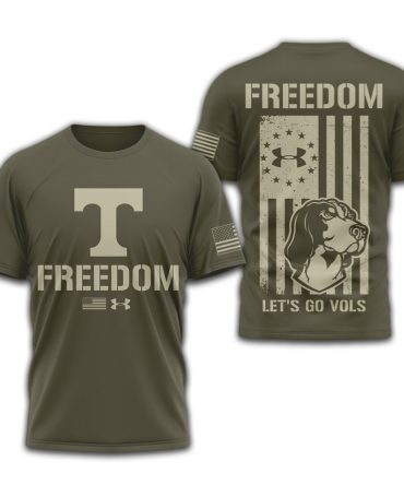 Tennessee Volunteers , Premium Ncaa Freedom Under Armour 3D Shirt Td