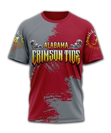 Alabama Crimson Tide , Premium Ncaa Slightly Stoopid 3D T-Shirt Hy
