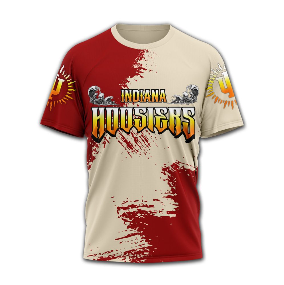 Indiana Hoosiers , Premium Ncaa Slightly Stoopid 3D T-Shirt Hy