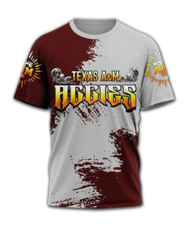 Texas A&M Aggies , Premium Ncaa Slightly Stoopid 3D T-Shirt Hy