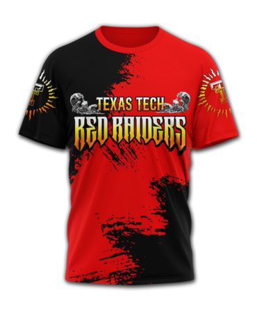 Texas Tech Red Raiders , Premium Ncaa Slightly Stoopid 3D T-Shirt Hy