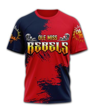 Ole Miss Rebels , Premium Ncaa Slightly Stoopid 3D T-Shirt Hy