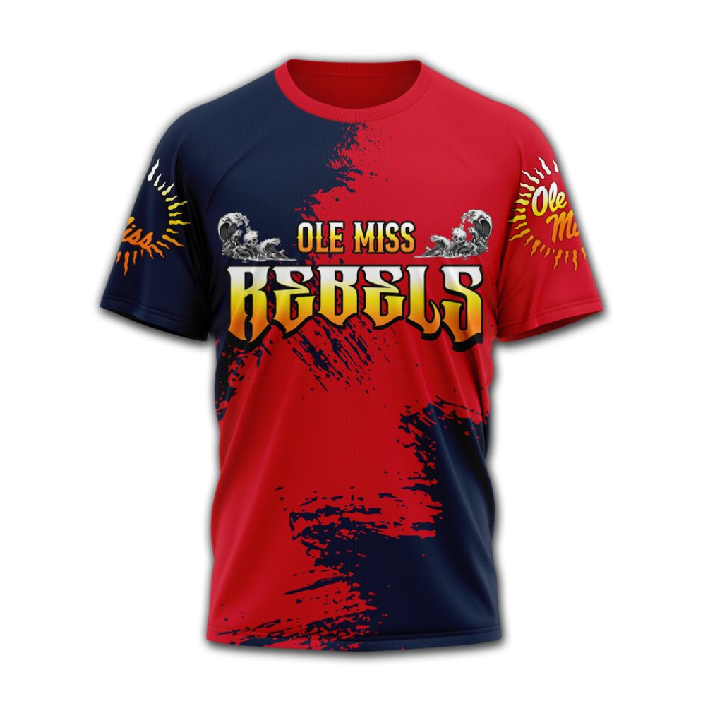 Ole Miss Rebels , Premium Ncaa Slightly Stoopid 3D T-Shirt Hy