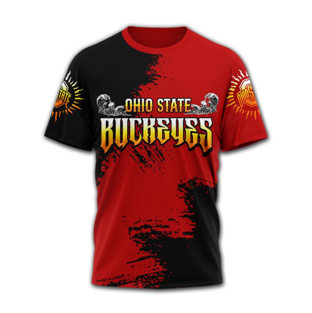 Ohio State Buckeyes , Premium Ncaa Slightly Stoopid 3D T-Shirt Hy