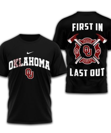 Oklahoma Sooners , Premium Fire Dept 3D Shirt Td291225