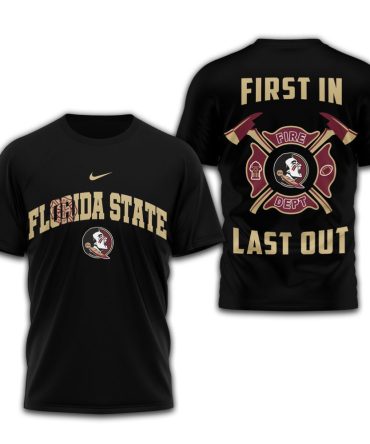 Florida State Seminoles , Premium Fire Dept 3D Shirt Td291225