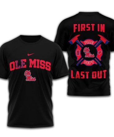 Ole Miss Rebels , Premium Fire Dept 3D Shirt Td291225