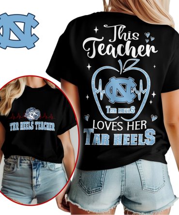 North Carolina Tar Heels , Premium Teacher Appreciation Month Unisex Shirt Ny