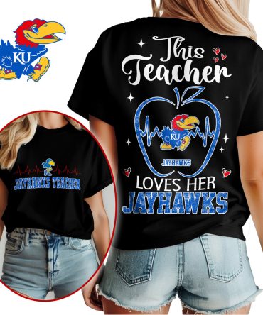 Kansas Jayhawks , Premium Teacher Appreciation Month Unisex Shirt Ny